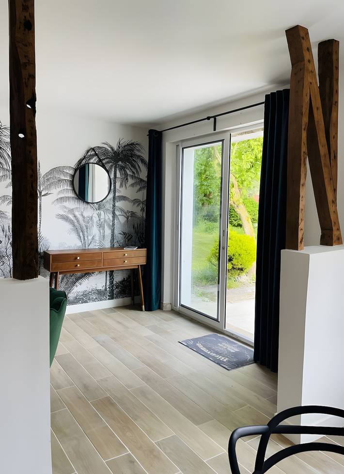 Ferienhaus für 4 Personen, mit Garten