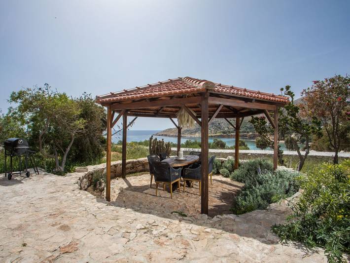 Ferienhaus für 5 Personen, mit Balkon auf Chalki