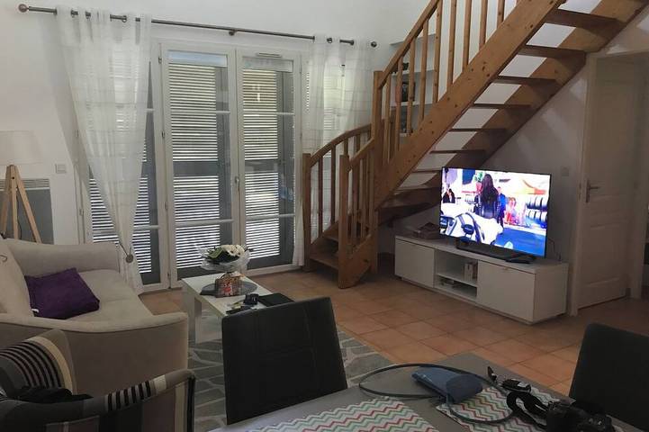 Maison de vacances pour 6 personnes, avec piscine à Apremont