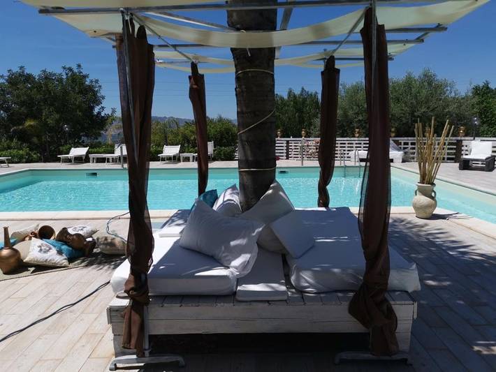 Casa vacanza per 2 persone, con Terrazza e Giardino nonché Piscina e Panorama a Paternò