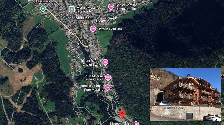 Gîte pour 8 personnes, avec jardin et terrasse à Morzine