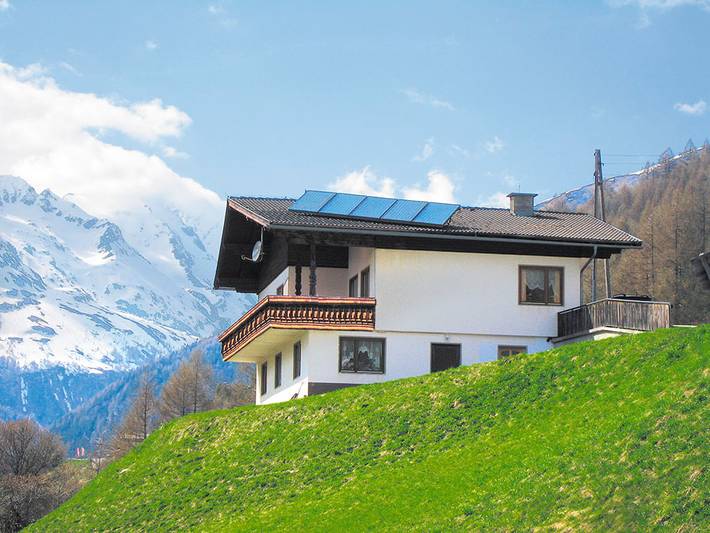 Ferienwohnung für 10 Personen, mit Terrasse und Sauna sowie Ausblick