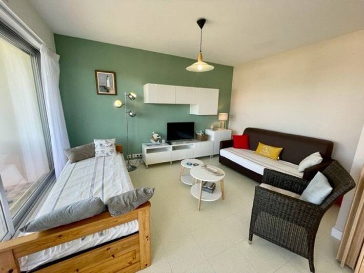 Studio pour 3 personnes, avec balcon