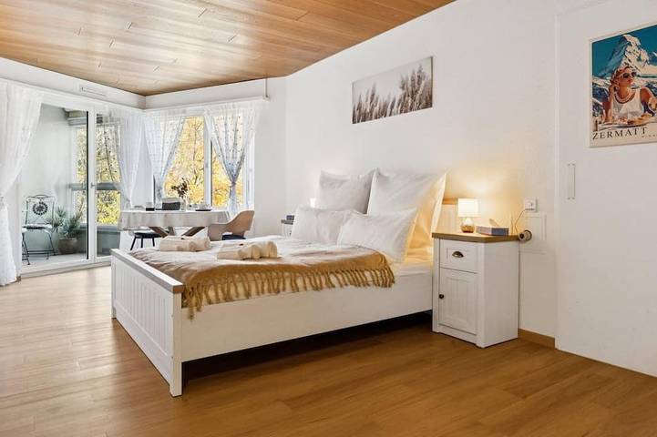 Ferienwohnung für 2 Personen, mit Sauna und Balkon sowie Pool, mit Haustier - 1