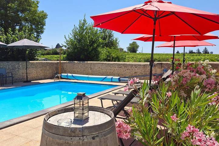 Chambre d’hôte pour 2 personnes, avec Jardin et Piscine