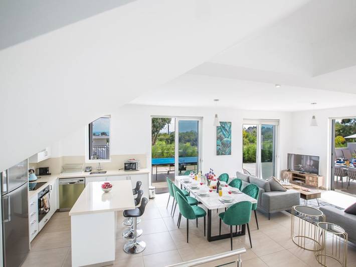 Villa mit pool für 11 Personen, mit Garten und Pool sowie Meerblick auf Zypern - 4