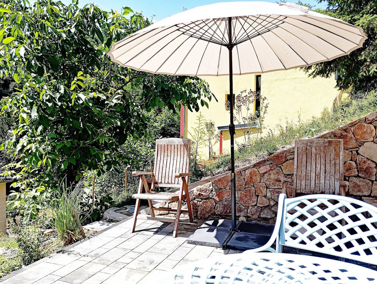 Ferienhaus 'Hiwwelhaus' mit privater Terrasse, Garten und Wlan in Oberdiebach, Landkreis Mainz-Bingen
