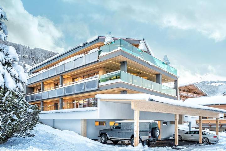 Ferienwohnung für 16 Personen, mit Ausblick und Balkon sowie Sauna in Gerlos - 3