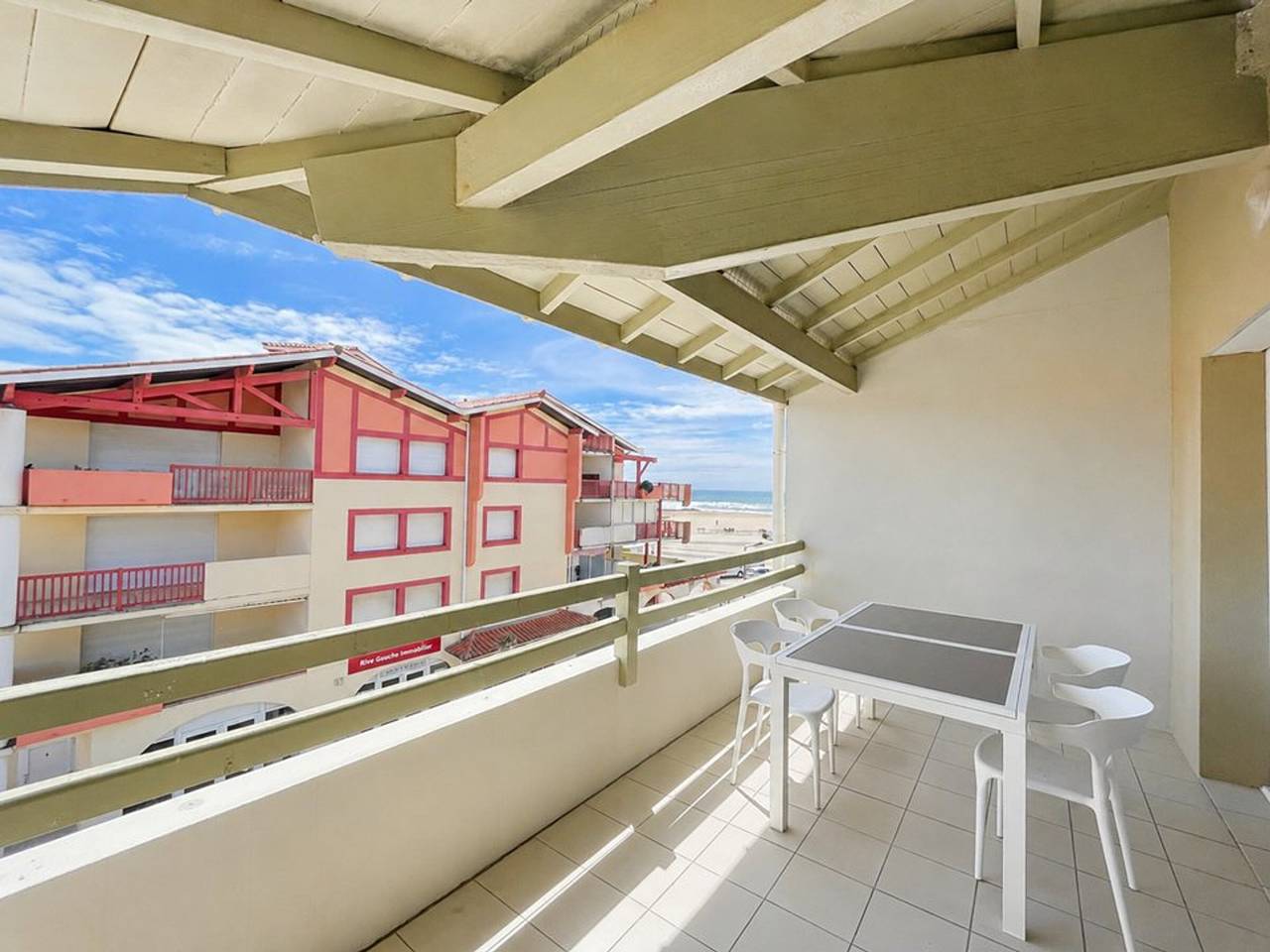 Appartement entier, Appartement avec vue ocã©an - 6 pers. in Vieux-Boucau-les-Bains, Côte d’Argent