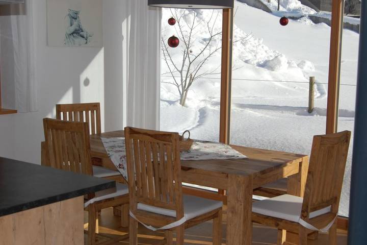 Ferienwohnung für 3 Personen, mit Ausblick und Garten, mit Haustier in Bezau