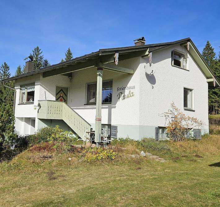 Ferienhaus für 8 Personen, mit Terrasse und Garten sowie Ausblick