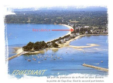 Gîte pour 2 personnes, avec balcon et vue dans Cap Coz - 2