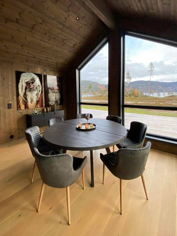Feriehus for 9 personer, med sauna og terrasse i Telemark