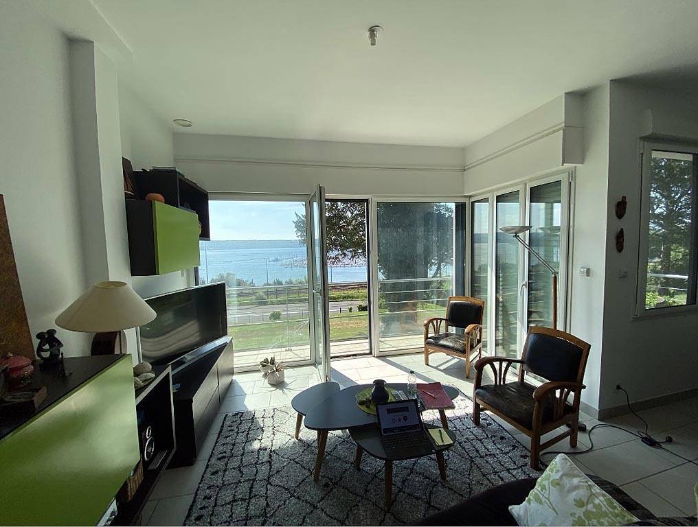 Appartement entier, T3 superbe vue mer Moulin blanc in Guipavas, Région de Brest