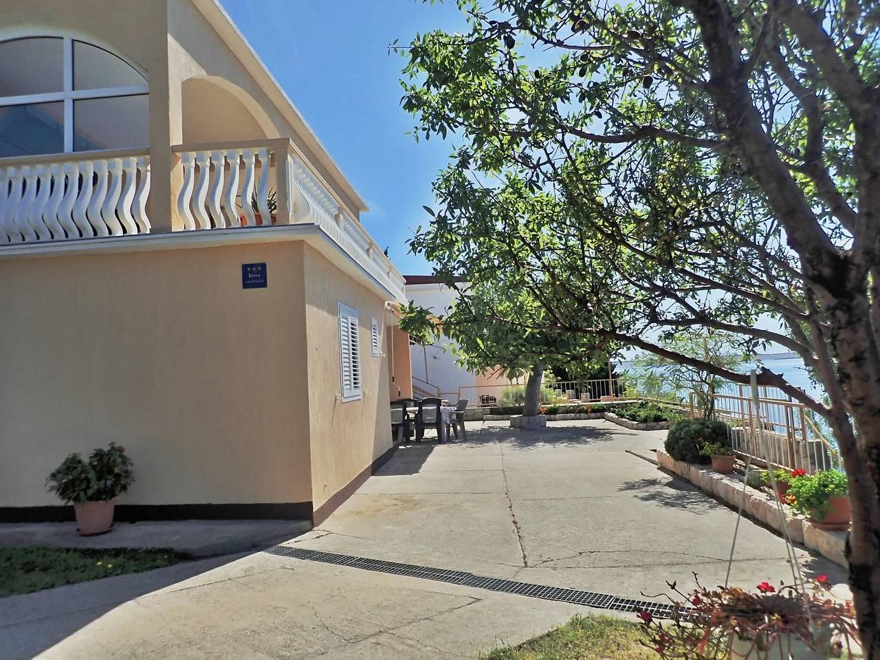 Ganze Wohnung, Wohnung am Velebit-Kanal nahe Paklenica in Baric Draga, Kvarner Festland