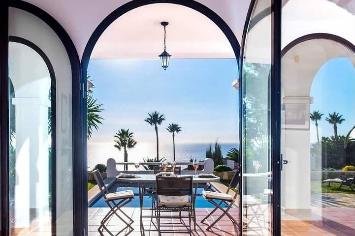 Ferienhaus für 6 Personen, mit Balkon und Garten