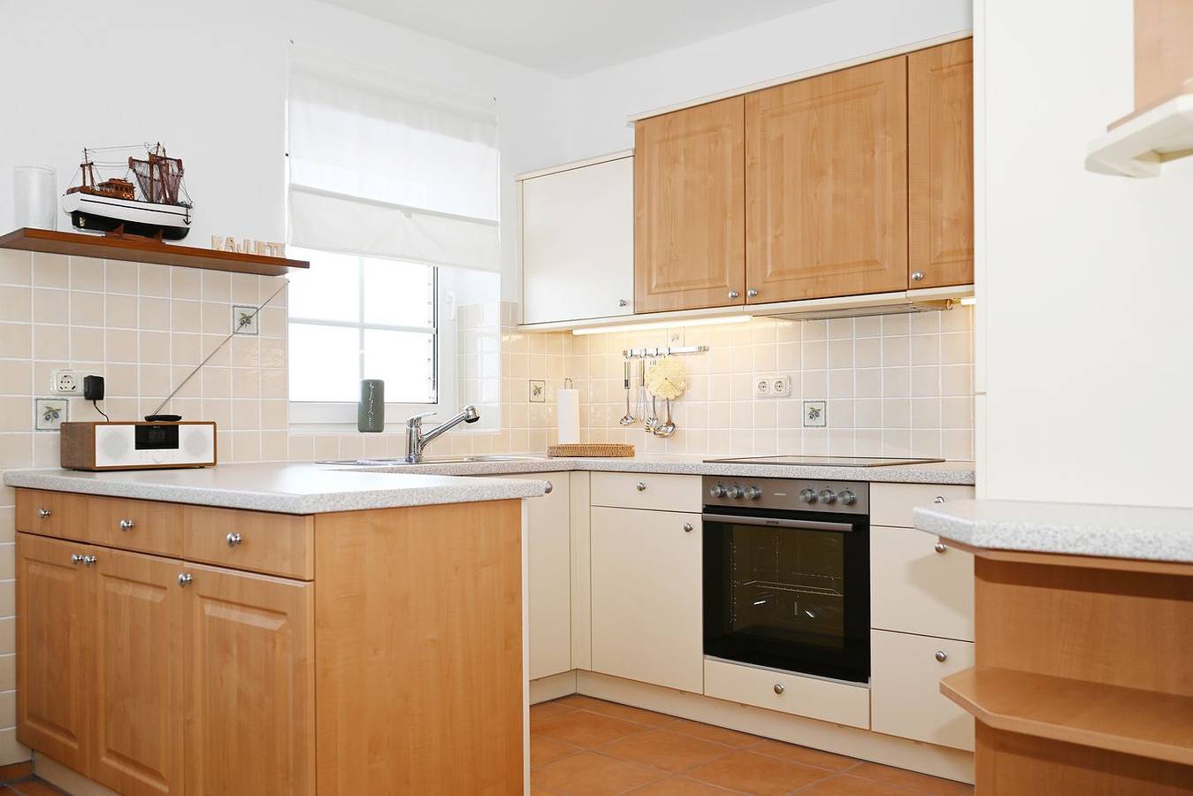 Ganze Wohnung, Ferienwohnung Kajüte 39 mit Balkon in Westerdeichstrich in Stinteck, Westerdeichstrich