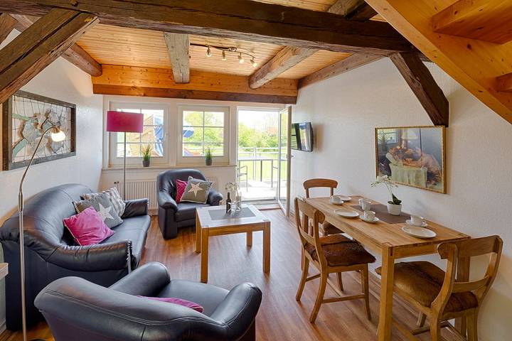 Ferienwohnung für 2 Personen, mit Balkon und Garten in Lemkendorf - 2