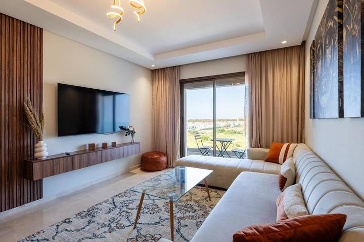 Appartement de vacances pour 5 personnes, avec jardin et vue