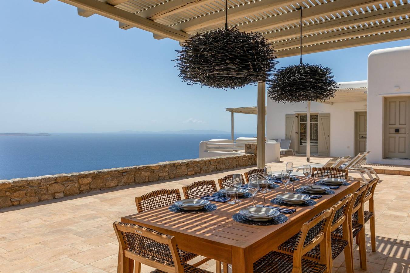 Renovated Luxury Oceanview Villa with Pool in Mykonos in Mykonos