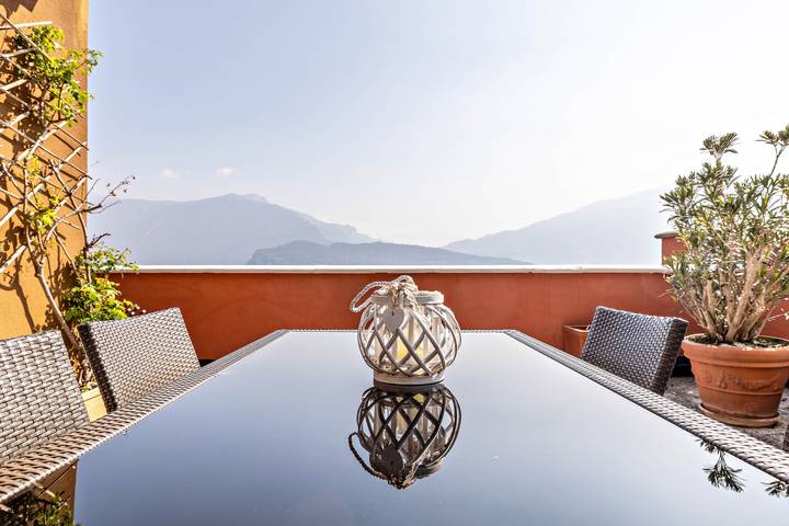 Ferienwohnung für 4 Personen, mit Balkon und Garten sowie Seeblick in Riva del Garda - 3
