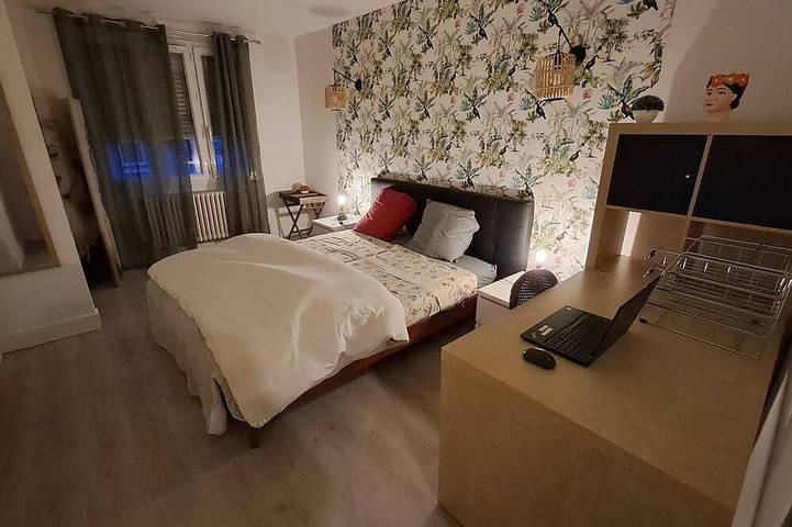 Ganze Wohnung, Large apt4ch, 2 bathrooms ideal for families/groups/professionals: city center 8 travelers in Valence, Valence und Umgebung