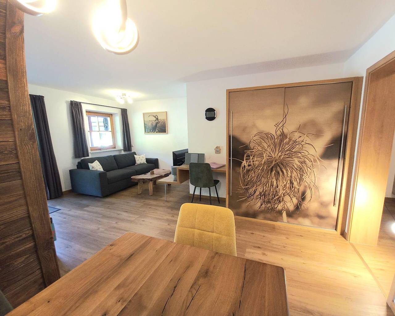 Ganze Ferienwohnung, Ferienwohnung Heuberg  - 1 Schlafzimmer in Hirschegg Kleinwalsertal, Mittelberg