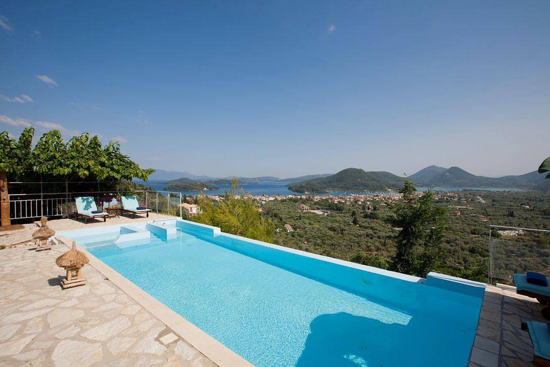 Finca "Lily" mit Infinity-Pool in Nydri, Griechenland