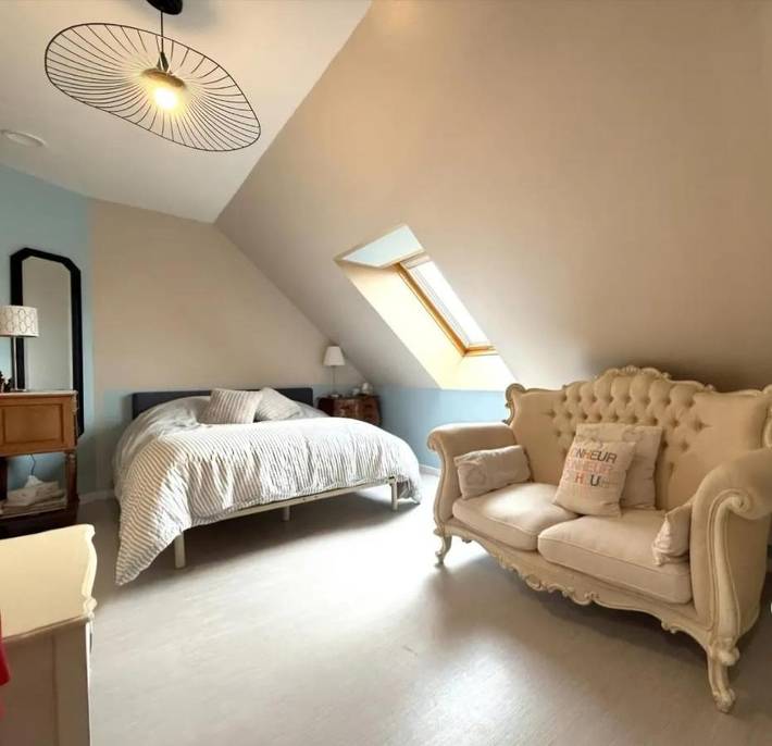 Chambre d’hôte pour 2 personnes, avec Terrasse et Jardin à Berville-sur-Mer