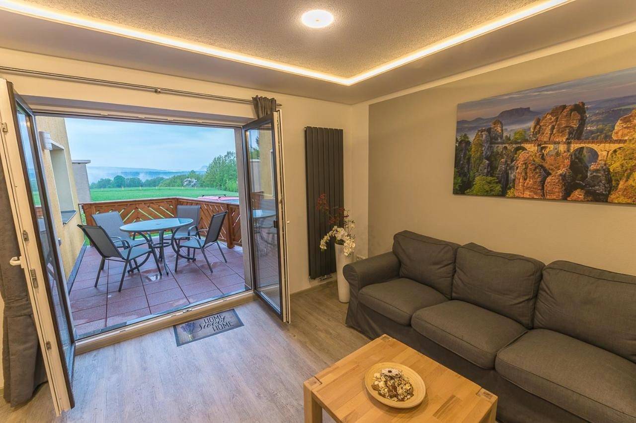 Ganze Wohnung, Apartment in Rathmannsdorf, Elbsandsteingebirge