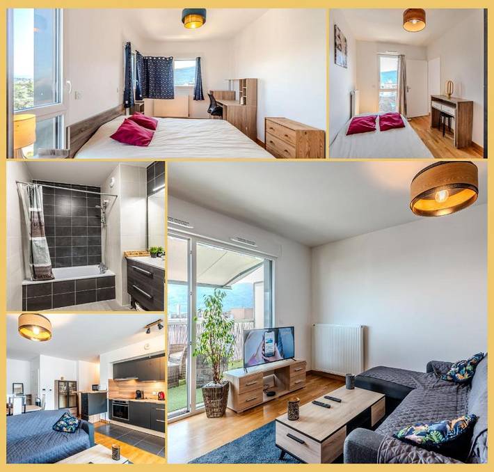 Gîte pour 4 personnes, avec vue et balcon à Ambilly - 3