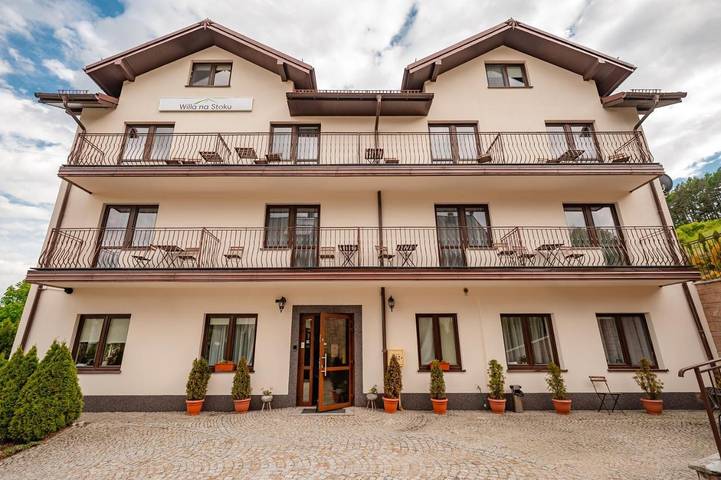 Bed & breakfast dla 3 osób, z ogród i balkon w Krynica-Zdrój