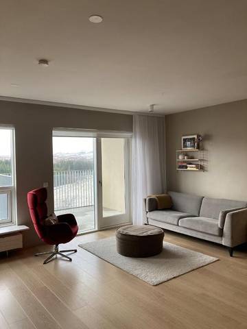 Gîte pour 4 personnes, avec jardin ainsi que balcon et vue à Mosfellsbær