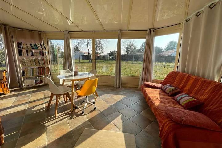Maison de vacances pour 6 personnes, avec jardin