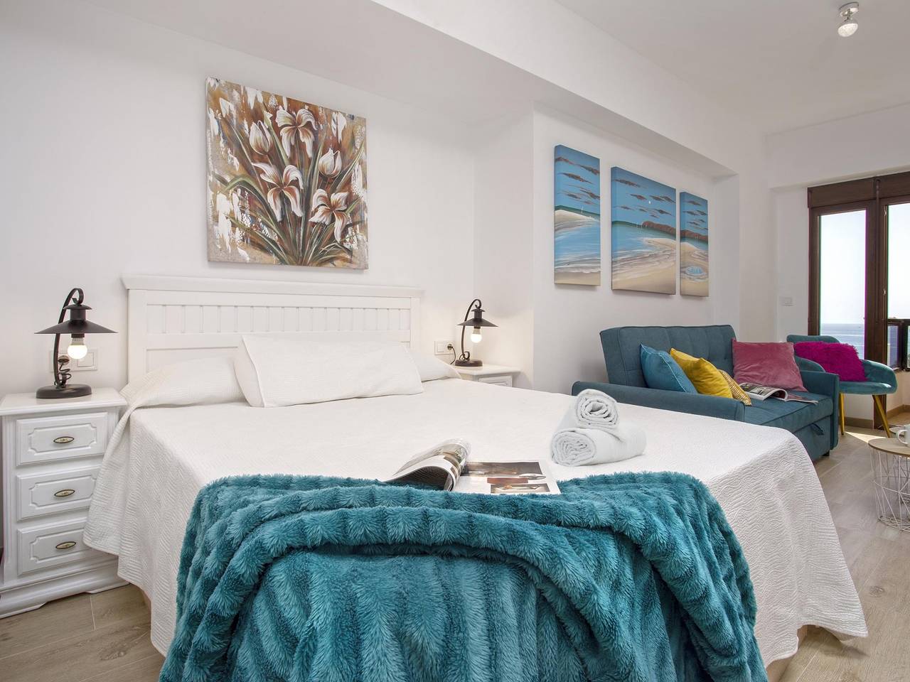 Gehele studio, Studio voor 3 personen met tuin in Benalmádena Costa, Benalmádena