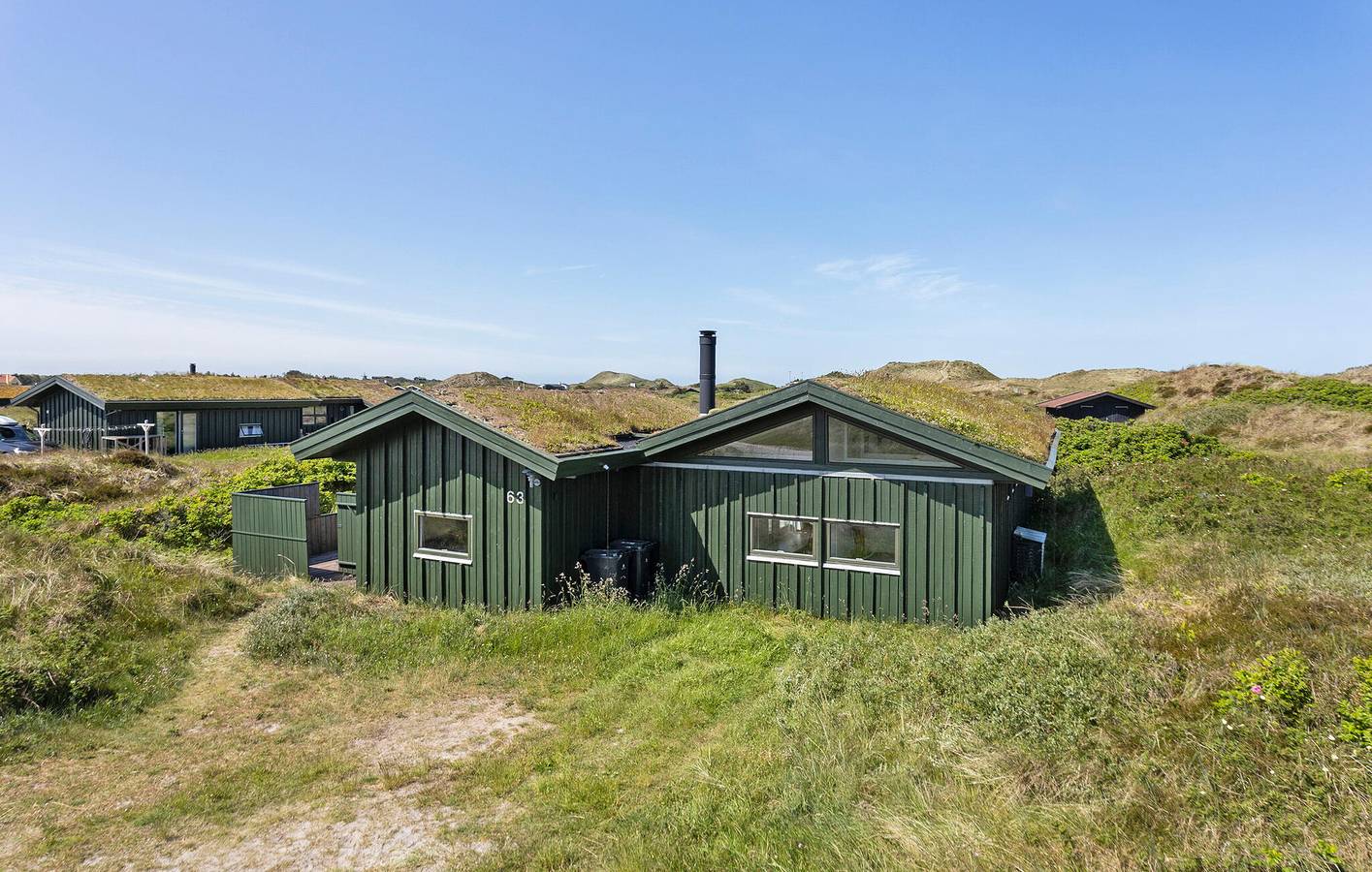 Feriehus for 6 personer med terrasse in Skagen, Tannis Bugt