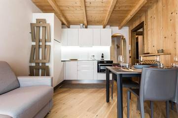 Gîte pour 6 personnes, avec vue et jardin à Temù