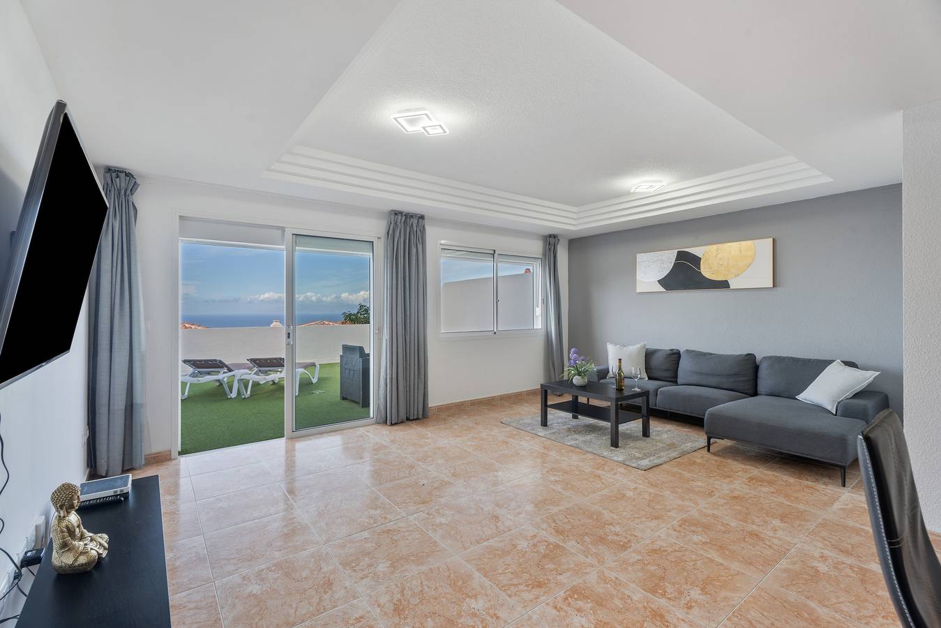 Ganze Wohnung, Ferienwohnung 'Ocean View Costa Adeje' mit Meerblick, privater Terrasse und Wlan in Adeje, Teneriffa Süd
