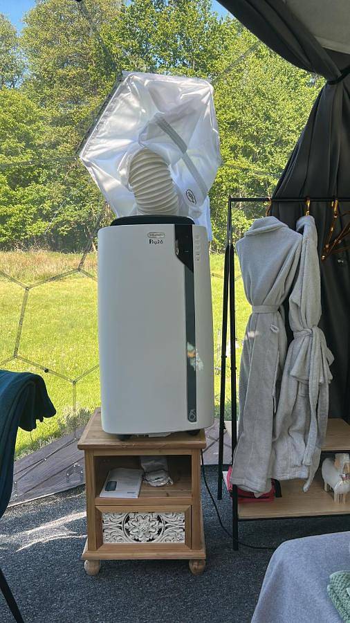 Zelt für 2 Personen, mit Seeblick und Ausblick sowie Garten in Biosphärenreservat Schorfheide Chorin - 2