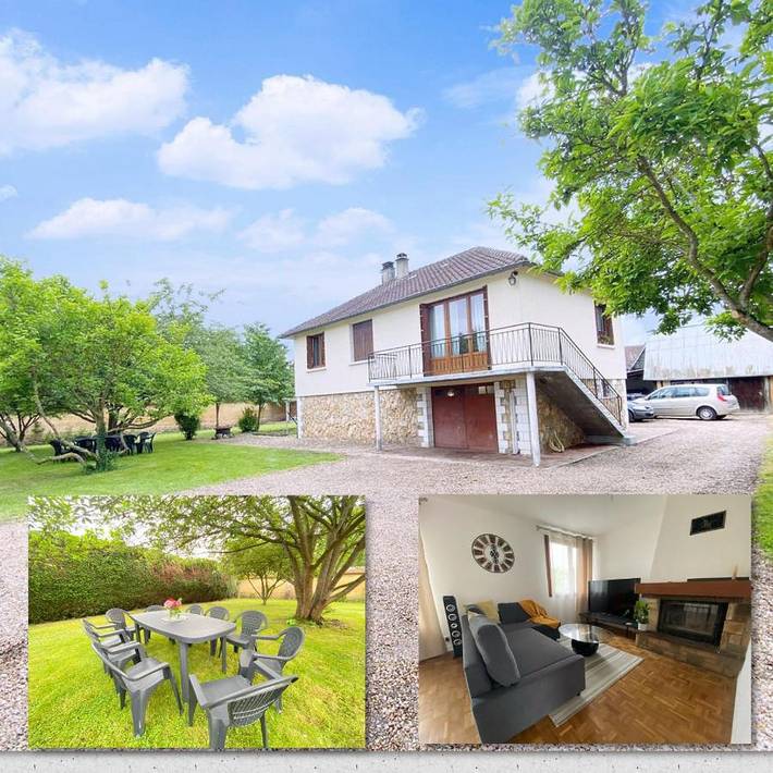 Villa pour 7 personnes, avec Balcon et Terrasse ainsi que Jardin et Vue