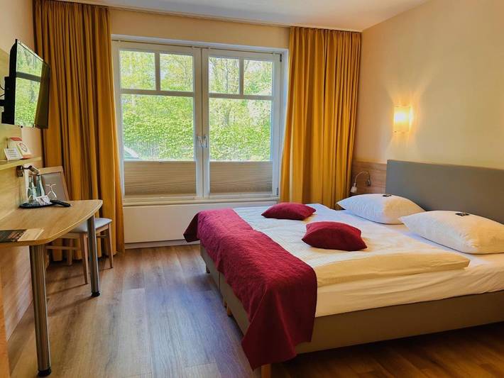 Hotel für 3 Personen, mit Whirlpool und Terrasse sowie Garten und Sauna in Verden - 4