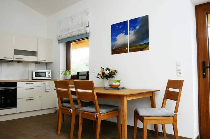 Ferienwohnung für 4 Personen, mit Terrasse und Garten in Egloffstein