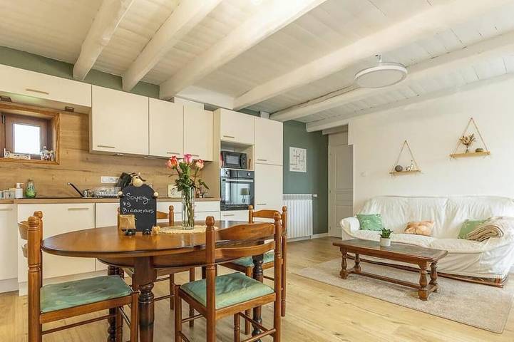 Maison de vacances pour 6 personnes, avec Balcon et Jardin
