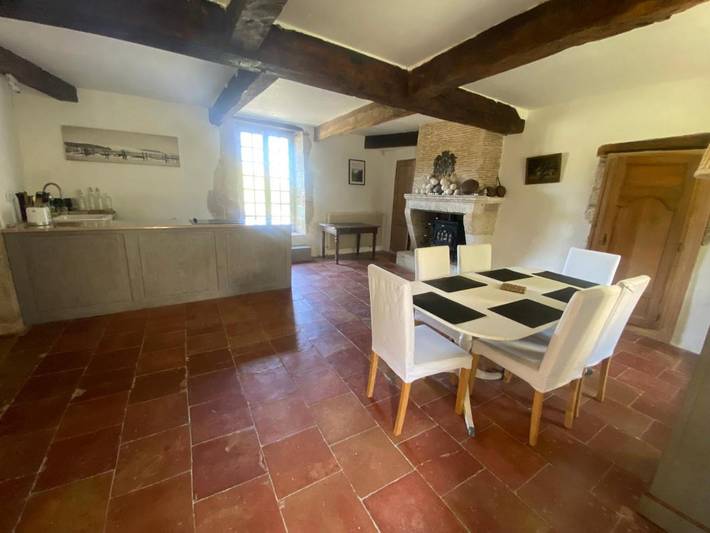 Gîte pour 7 personnes, avec jardin et piscine ainsi que vue et vue sur le lac à Ligueux - 4