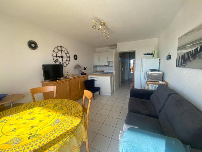 Gîte pour 4 personnes, avec balcon et vue dans Plage du Courant - 4