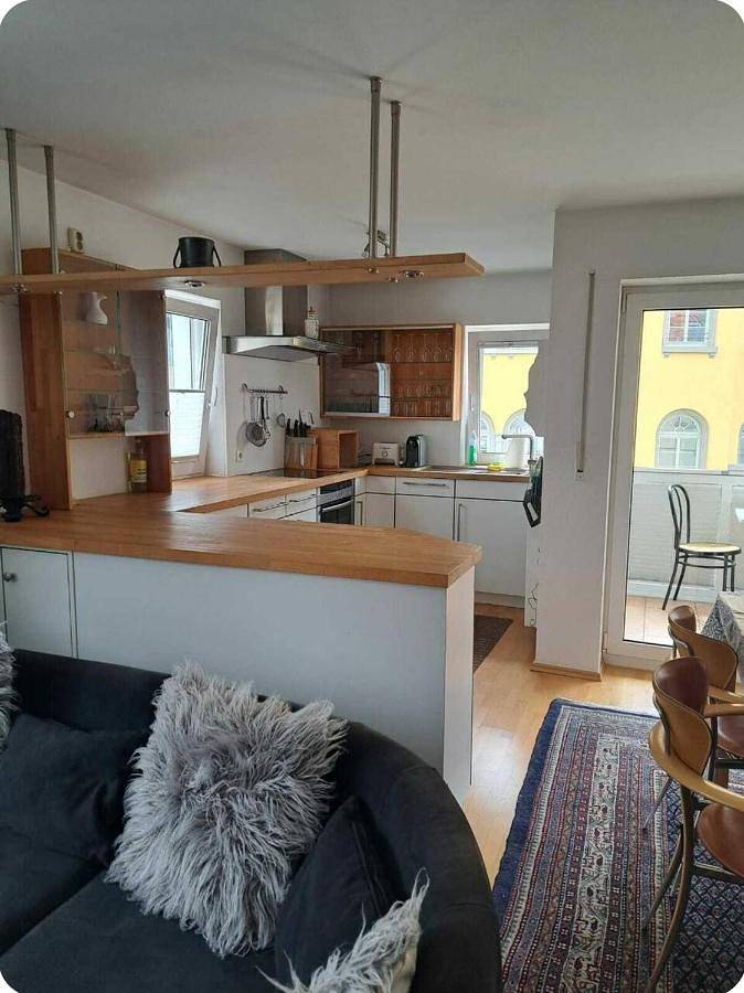 Ferienwohnung für 4 Personen, mit Balkon und Ausblick