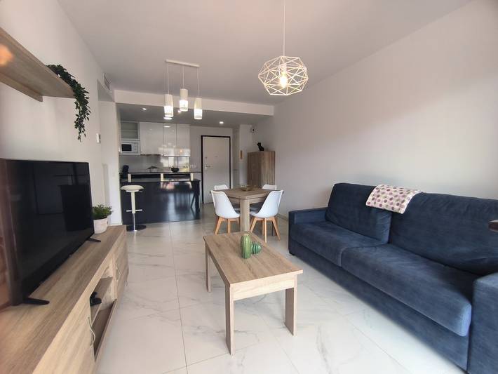 Gîte pour 4 personnes, avec terrasse ainsi que piscine et jardin à Pulpí - 4