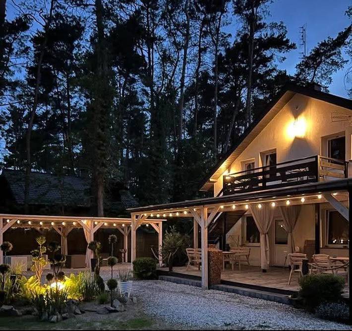 Domek letniskowy dla 5 osób, z taras i ogród oraz widok i basen, zwierzęta dozwolone na Wielkopolska