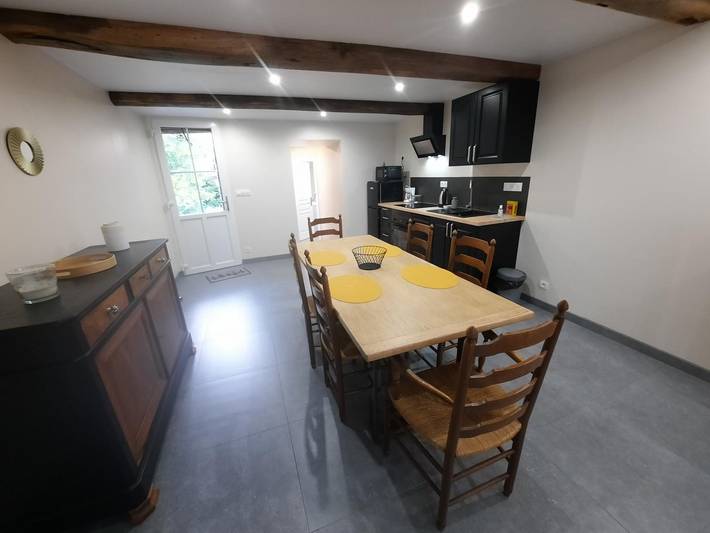 Gîte pour 4 personnes, avec jardin