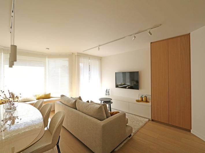 Ferienwohnung mit Meerblick für 5 Personen, mit Terrasse